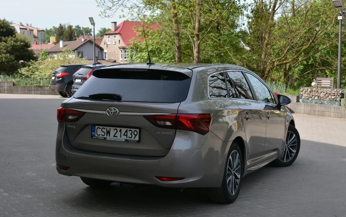 Toyota Avensis cena 48900 przebieg: 173900, rok produkcji 2015 z Grudziądz małe 704